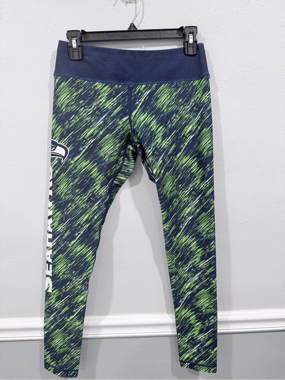 Seattle Seahawks NFL Team Apparel Static Rain Leggings Women’s